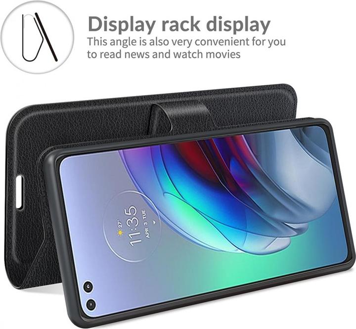 Actual product image Screenguard Motorola Moto G100 Leather Guard Leather Case (Motorola Moto G100)