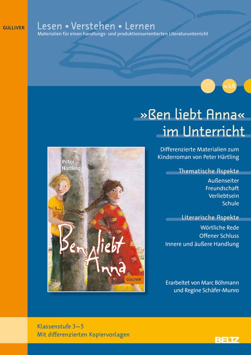 Produktbild »Ben liebt Anna« im Unterricht (Deutsch, Marc Böhmann, Regine Schäfer-Munro, 2010)