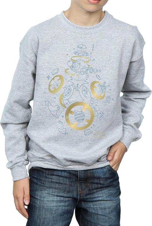 Produktbild Star Wars The Last Jedi BB8 Deconstructed Sweatshirt Jungen (116)