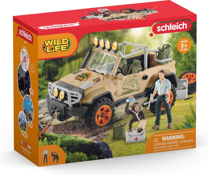 Actual product image Schleich Off road vehicle with winch