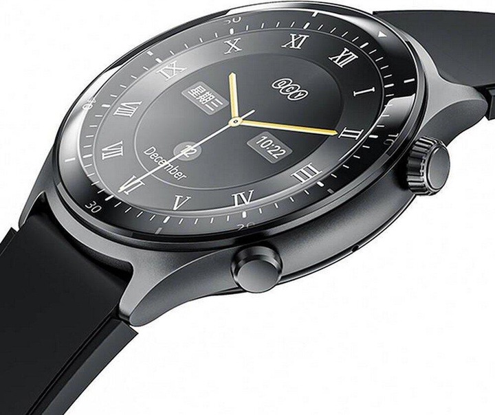 Actual product image QCY S7 smartwatch (black)