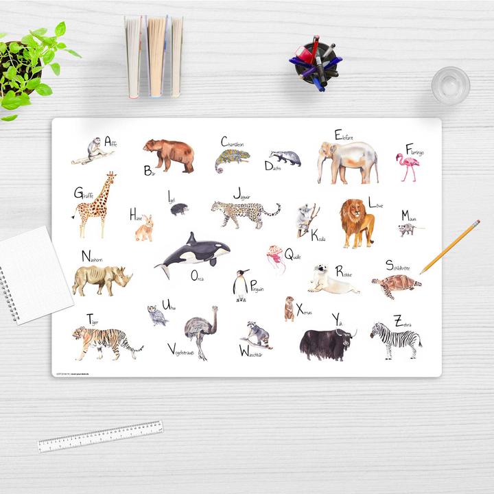Produktbild CoverYourDesk Tier ABC (60 x 40 cm)