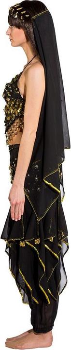 Produktbild Orlob Bauchtanzkostüm, schwarz/gold (S, M)