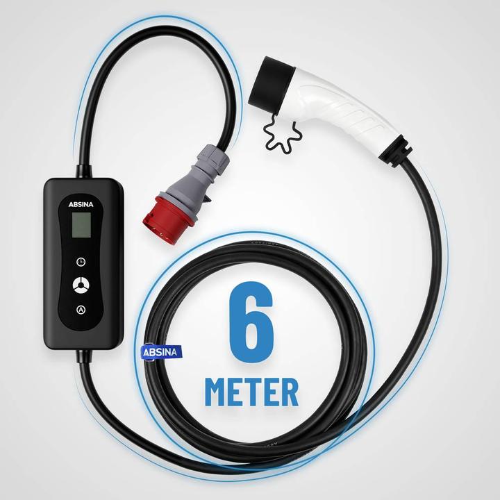 Actual product image Absina Mobile charging station (Type 2, 11 kW, 16 A)