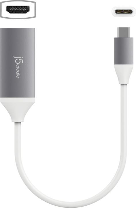 Produktbild j5Create USB C zu (HDMI, 15 cm)