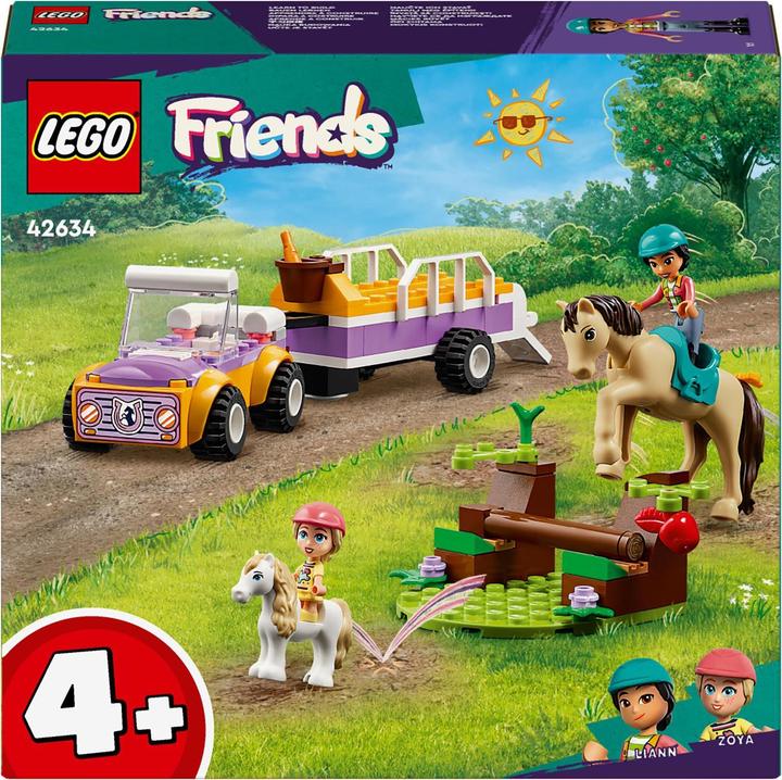 Produktbild LEGO Pferde- und Pony-Anhänger (42634, LEGO Friends)