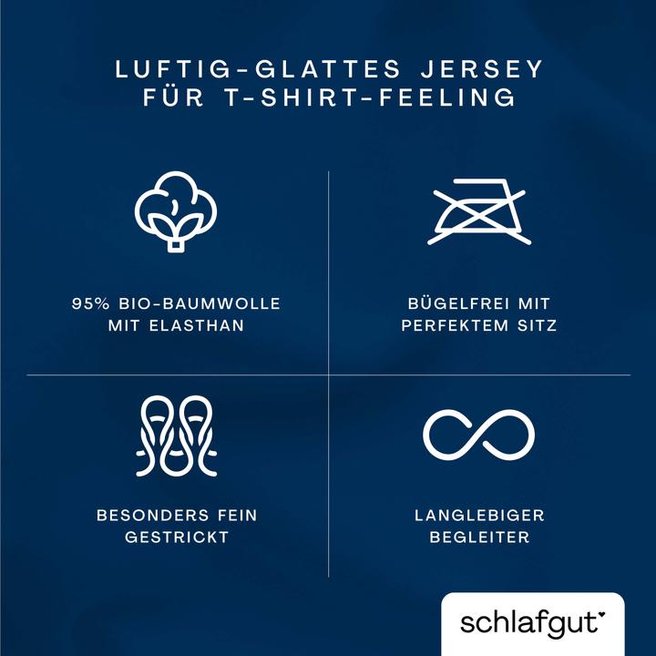 Nutritional values and ingredients schlafgut Knitted Jersey (Duvet cover, 80 x 80 cm)