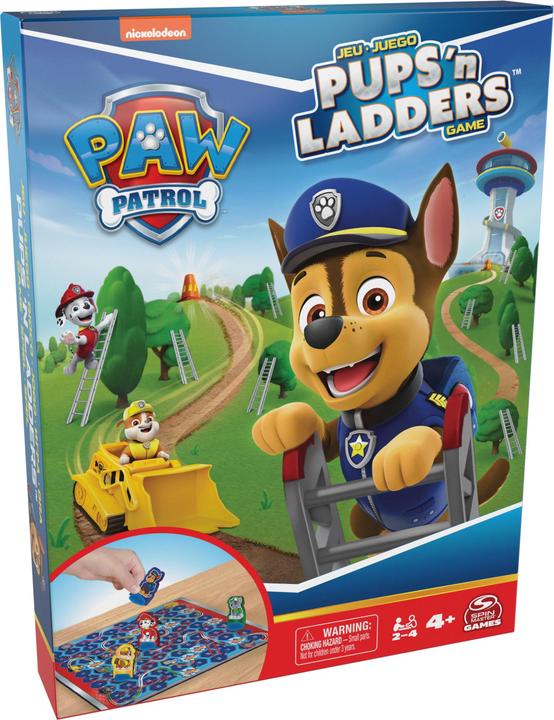 Productafbeelding Spin Master Paw Patrol Puppy en Ladder Speelgoed | Paw Patrol Speelgoed Peuterspeelgoed Speelgoed Kinderen | Sp (2 - 4 Spelers)