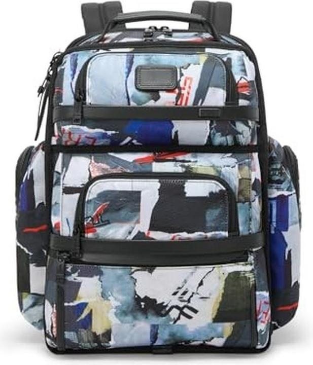 Actual product image Tumi Laptoprugzak / Rugtas / Laptoptas Heren 16 Inch Nylon Alpha Print