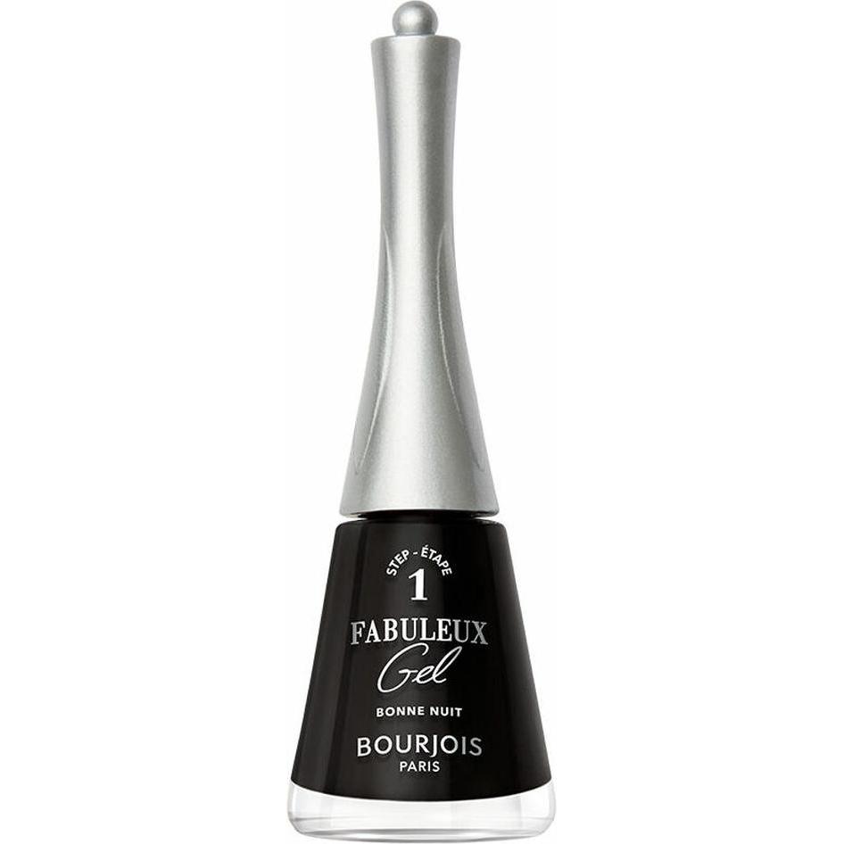 Bourjois, Nagellack, Fabulous Gel-Nagellack 050-Gute Nacht, 9ml (Schwarz, Gel-Effekt Nagellack)