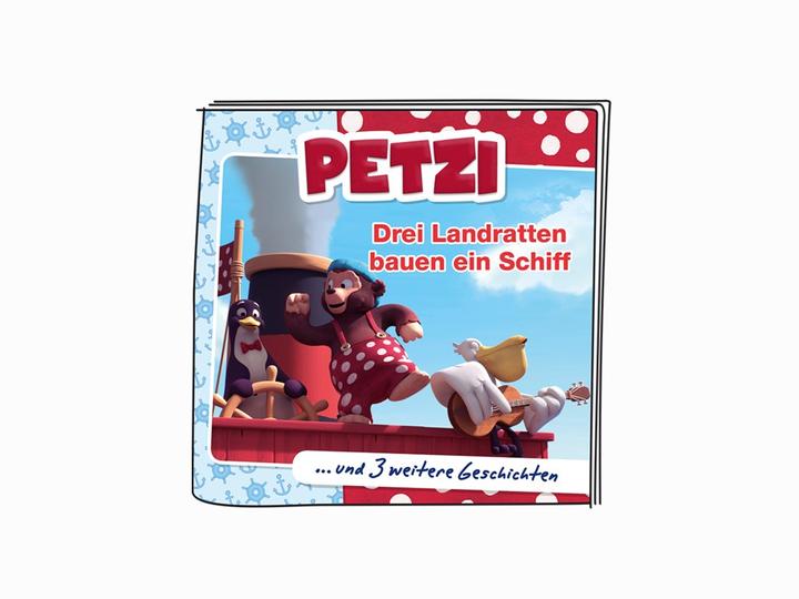 Produktbild Tonies Petzi Drei Landratten bauen ein Schiff (Deutsch)