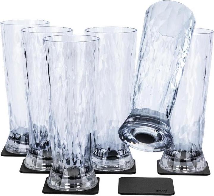 Immagine prodotto Silwy Bicchieri di plastica magnetici Birra (0.50 l, 6 x)