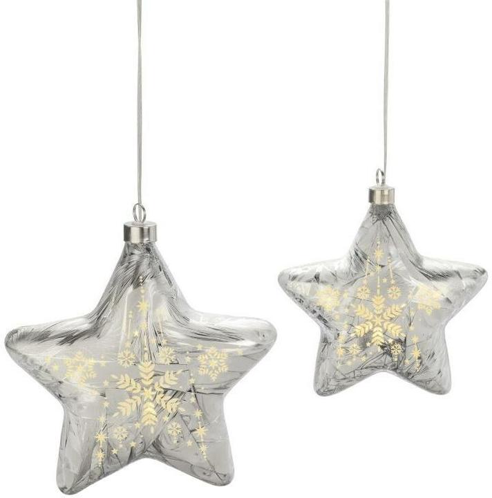 Image du produit STT Glass Star Set silver 2pcs.