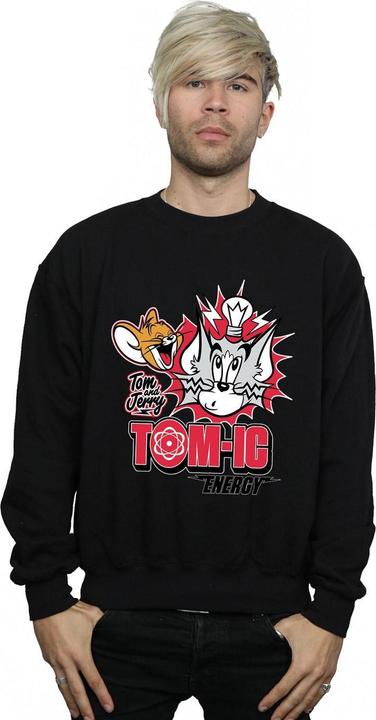 Immagine prodotto Tom & Jerry Tomic Energy Felpa Uomo (3XL)