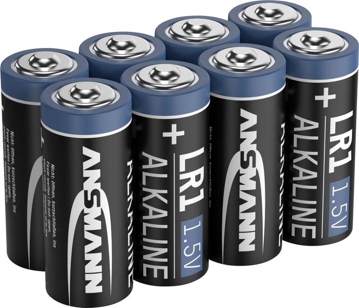 Ansmann ANS 1520-0013 - Alkaline battery LR1 8-pack - Battery (8 pcs., N, 940 mAh)