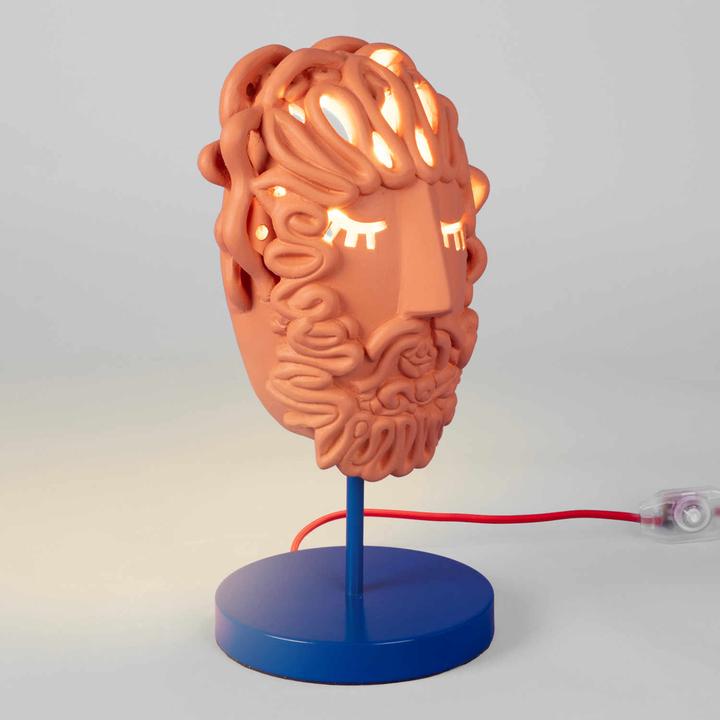 Actual product image Seletti Magna Graecia Terracotta Lamp Tischleuchte (E27)