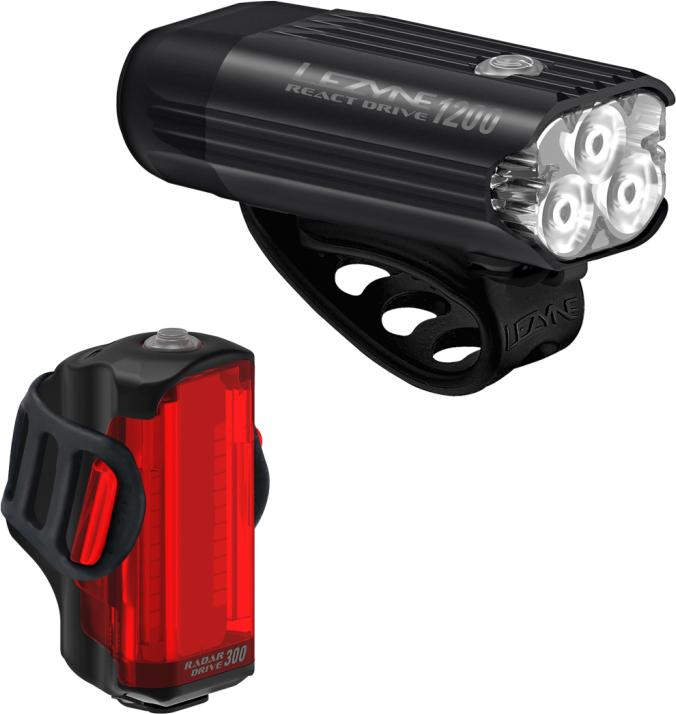 Productafbeelding Lezyne Radar React System (1200 lm, 300 lm)