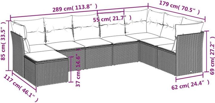 Produktbild vidaXL Helena