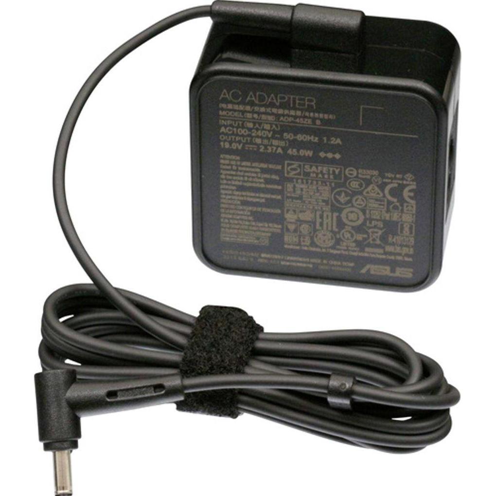 ASUS AC Adapter 45W / 19V / 2.37A / 4mm / 3Pin (45 W), Alimentatore per notebook