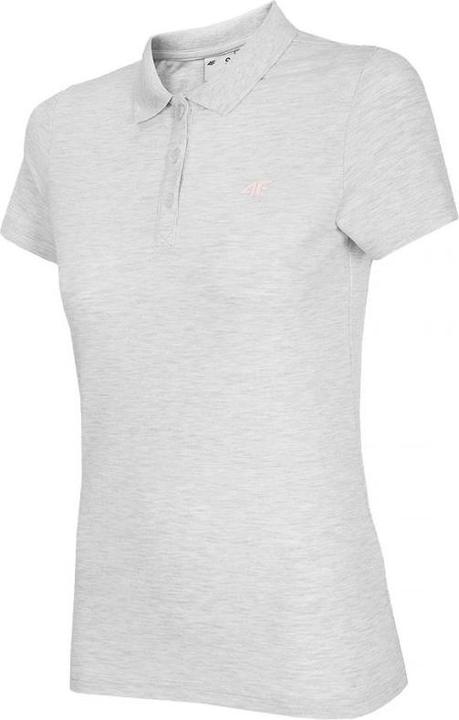 Actual product image 4F Koszulka damska biały melanż NOSH4 TSD007 10M (XXL)