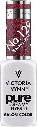 Immagine prodotto Visconti Di Modrone Victoria Vynn Ibrido cremoso puro n. 129 Femme Night (Smalto per unghie effetto gel)