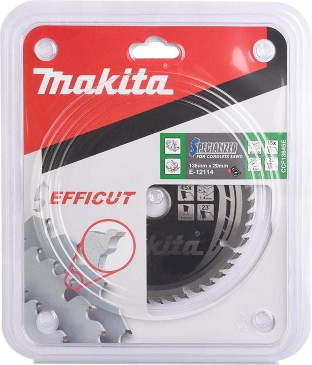 Actual product image Makita Maki EFFICUT S?geb.136x20x45Z E-12136