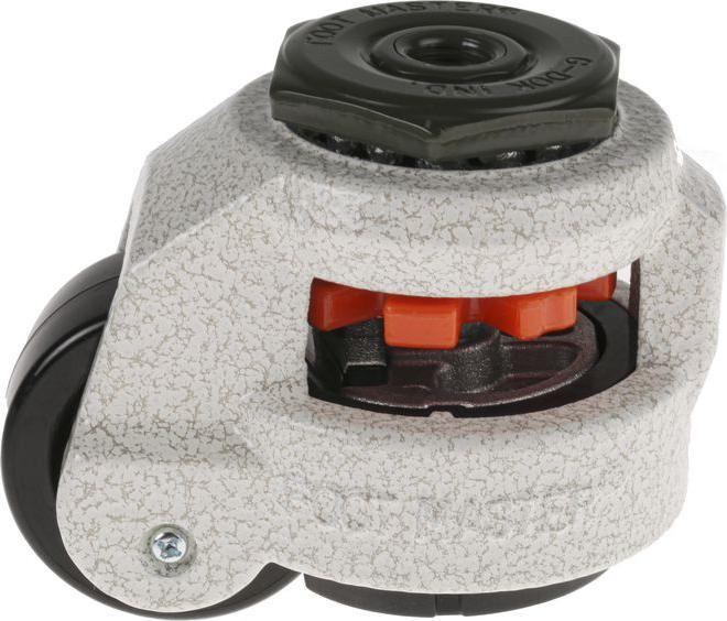 RS PRO Castor w/levelling feet,50mm 250kg, stem