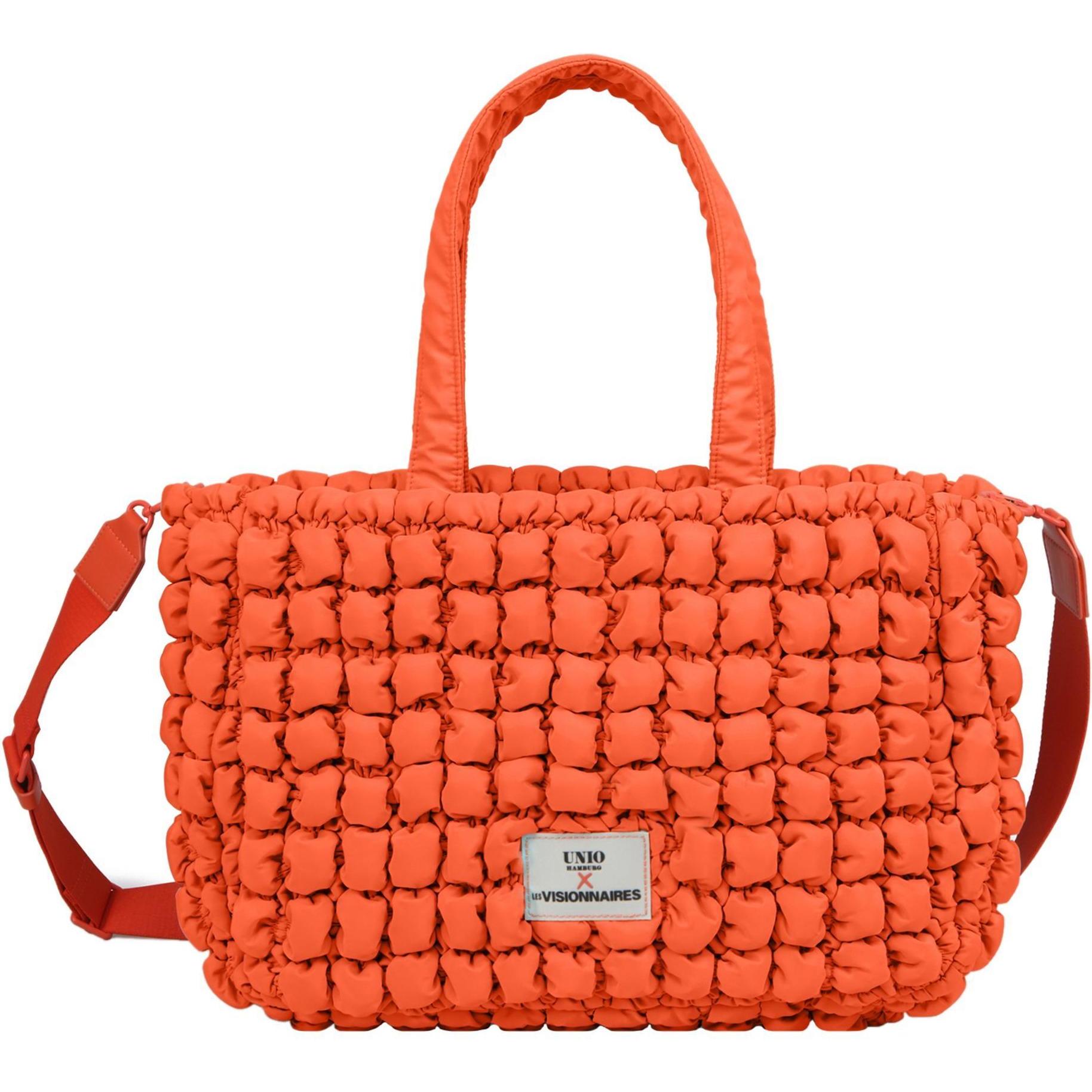Les Visionnaires, Tasche, Unio Cortina Bubble Shopper Tasche 48 cm Laptopfach, Orange, (14 l)