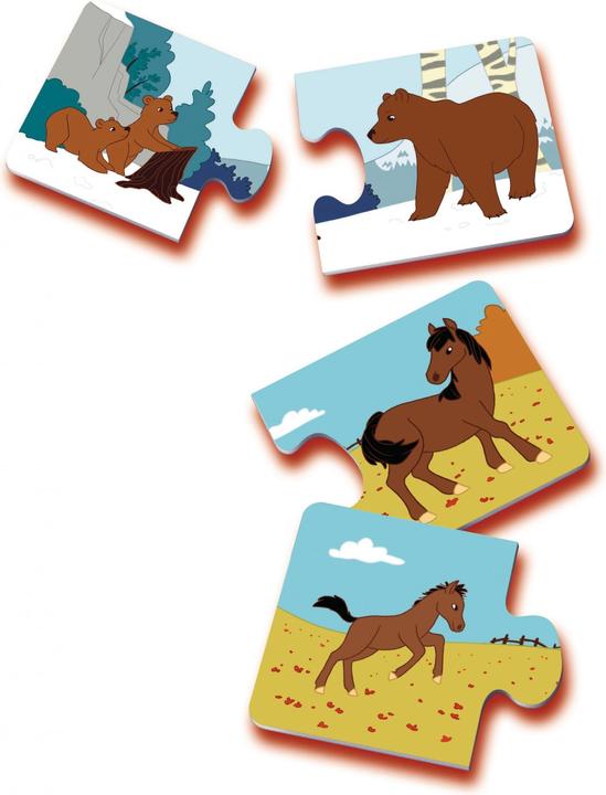 Immagine prodotto Ravensburger La mamma e i suoi piccoli (Francese)