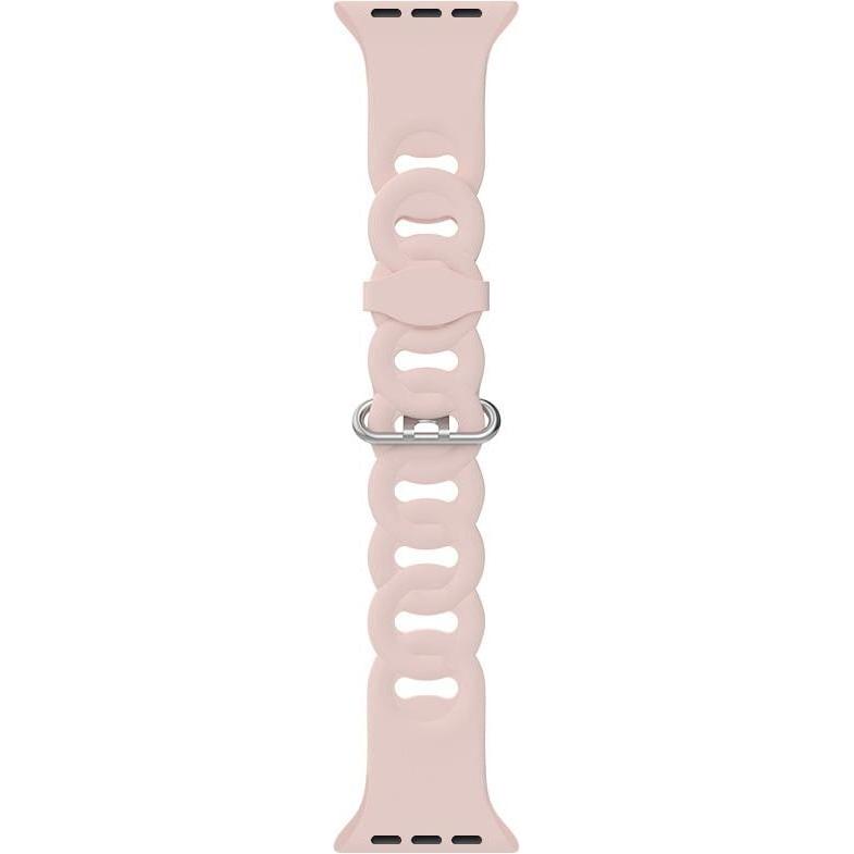 Thumbnail - Strap-it Armband (Silikon, Apple Watch), Uhrenarmband, Rosa