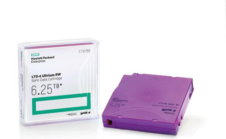 Actual product image HPE C7976a (LTO-6 Ultrium, 2500 GB)