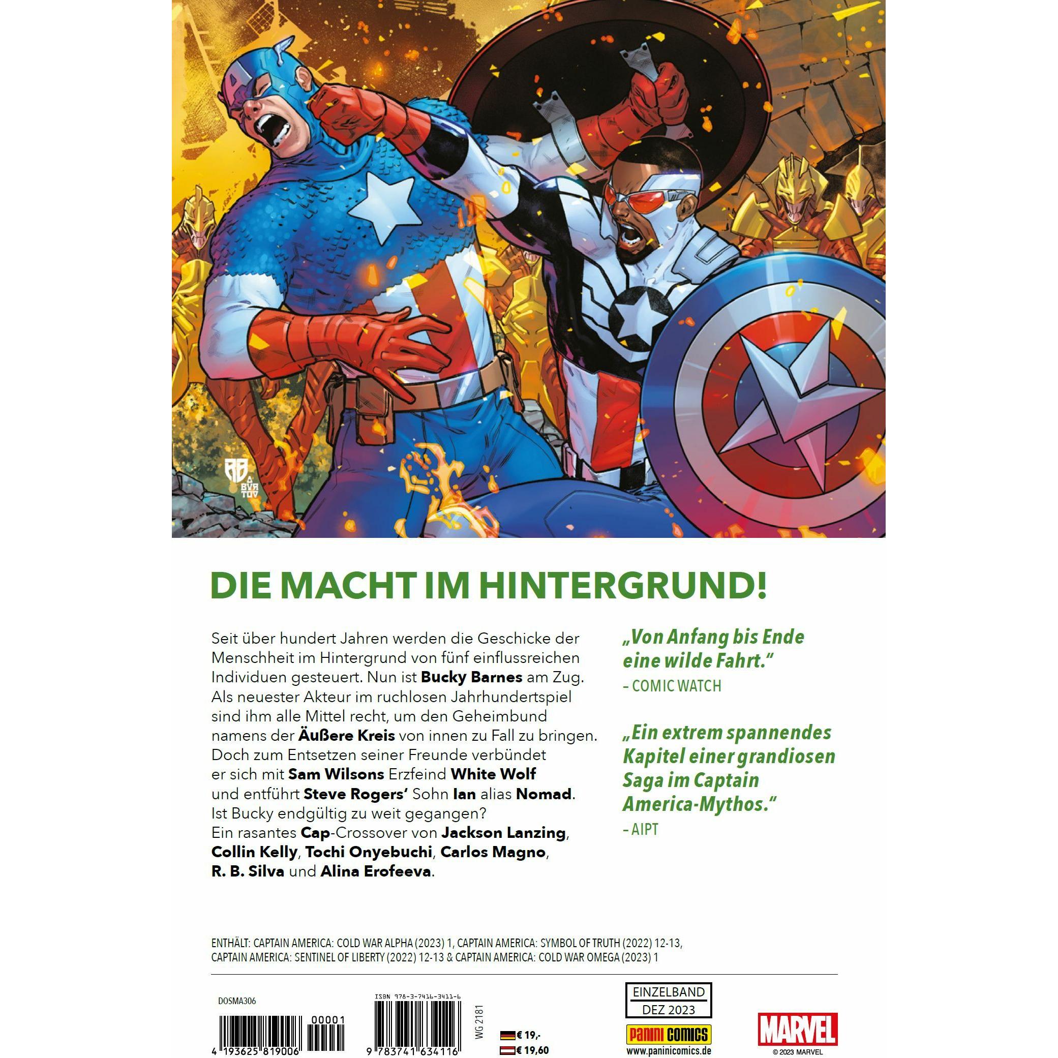 Thumbnail - Captain America: Kalter Krieg, Belletristik von Alina Erofeeva, Carlos Magno, R. B. Silva, Tochi Onyebuchi, Collin Kelly...