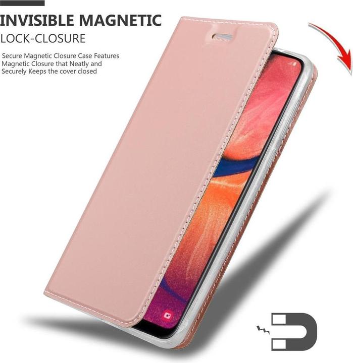 Actual product image Cadorabo Book Classy Style Cover (Samsung Galaxy A10e, Samsung Galaxy A20e)