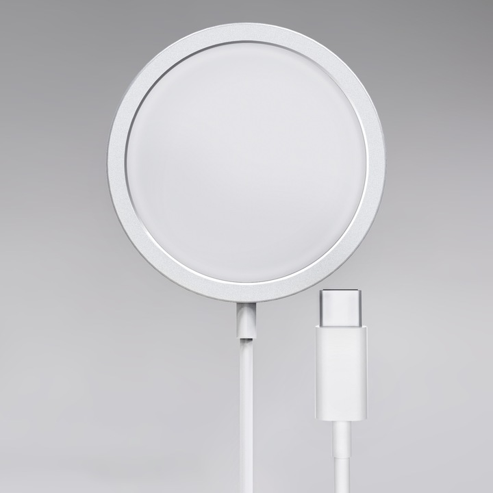 Actual product image Mobilize MagSafe Wireless Quick Charger White (15 W)