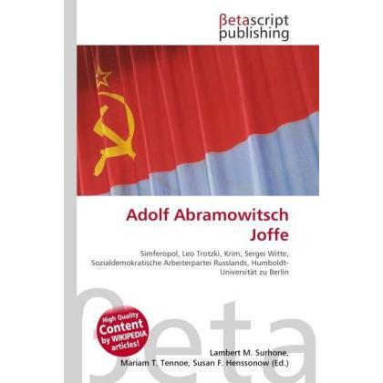 Thumbnail - Adolf Abramowitsch Joffe, Fachbücher