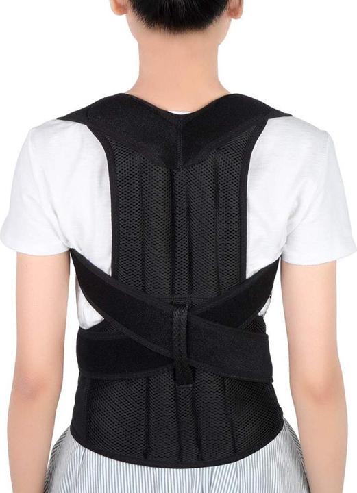 Produktbild Stride Geradehalter XL Rückenstütze Haltungsunterstützung für Männer und Frauen Schwarz (XL)