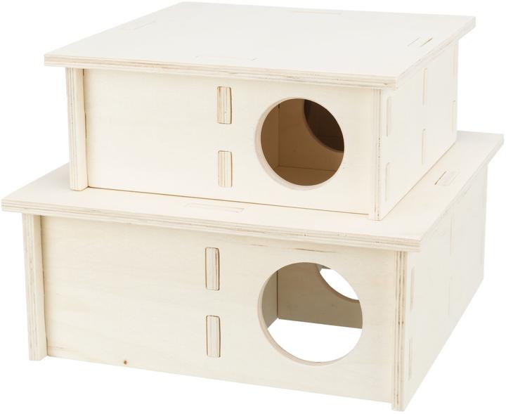 Actual product image Trixie Mehrkammerhaus Degu/Hamster, 30 x 12 x 30 cm
