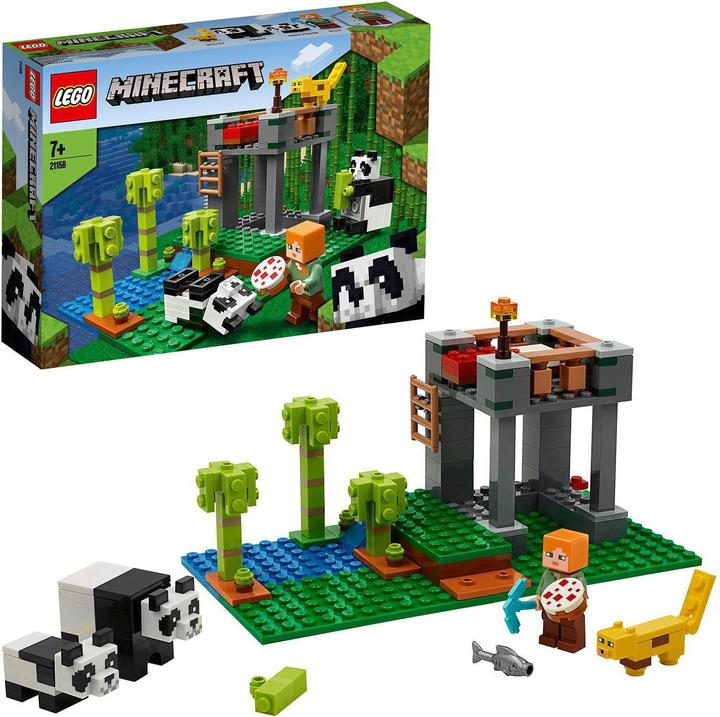 Produktbild LEGO Der Panda-Kindergarten (21158, LEGO Minecraft)