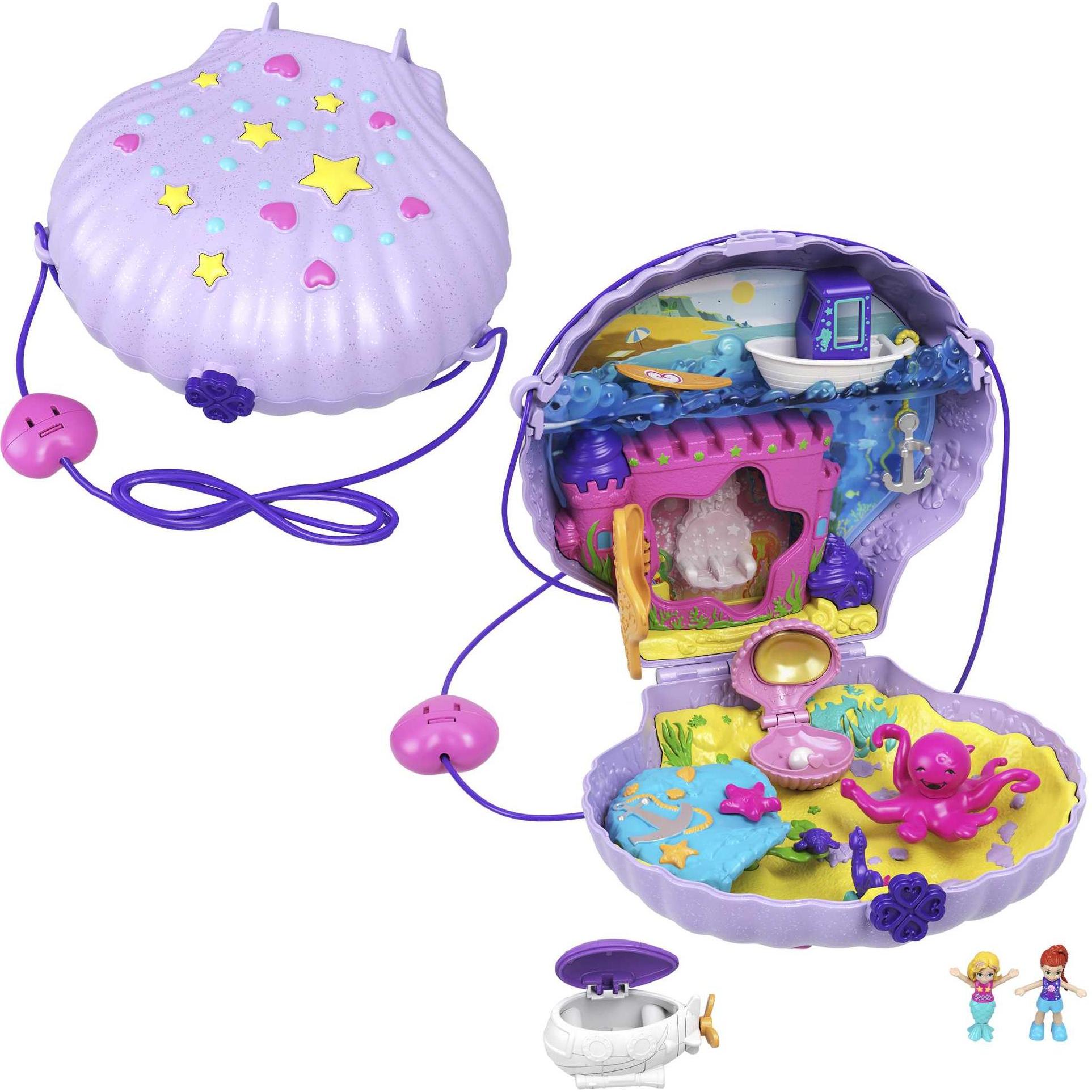 Polly Pocket TINY POWER Seashell Purse buy at Galaxus