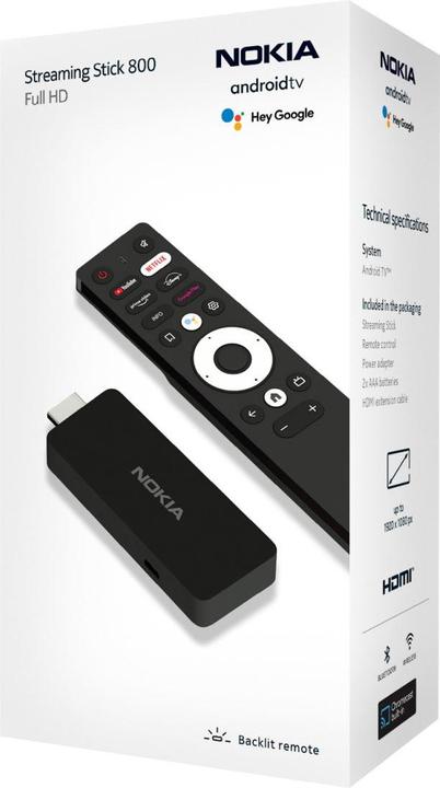 Produktbild Nokia Streaming Stick 800 (8 GB, Android 11)