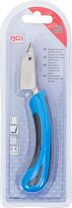 Actual product image BGS Staple Remover with Pliers Function | 160 mm