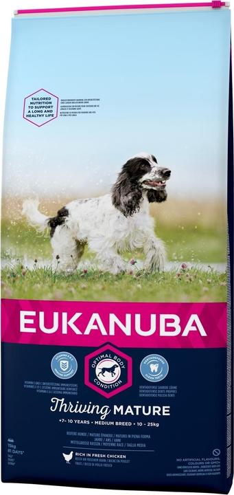 Eukanuba Senior di razza media (Senior, 1 pz., 15000 g)