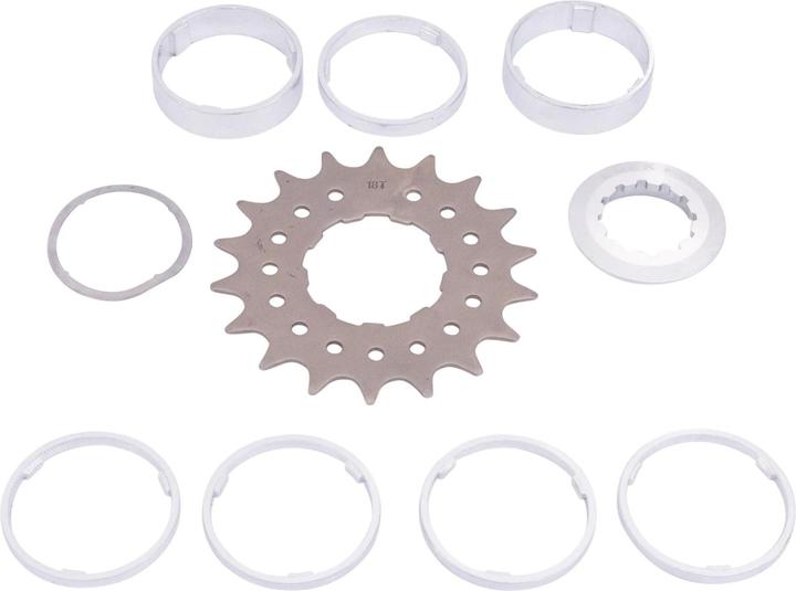 Produktbild Bike-Parts Single Speed Ritzel Distanzring-Set (1-fach)