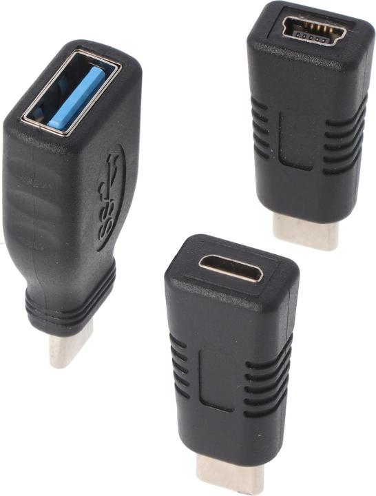 Image du produit Heitech Kit de 3 adaptateurs USB-C