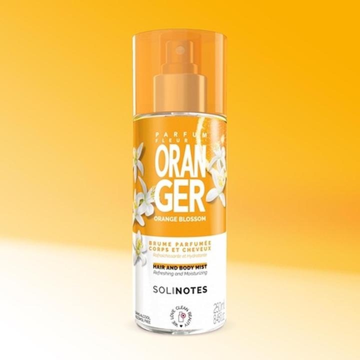 Immagine prodotto Solinotes Nebbia per capelli e corpo Oranger (250 ml, Profumo per capelli)
