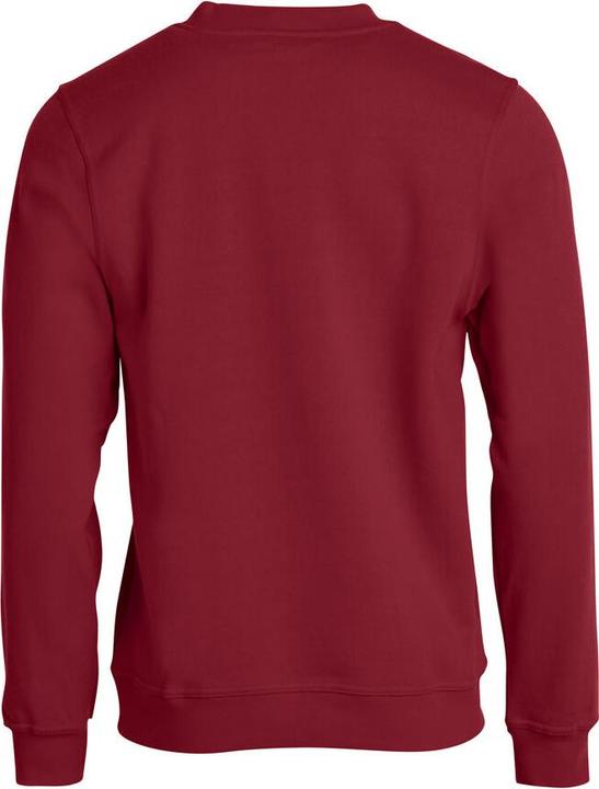 Produktbild Clique Sweatshirt Rundhals Basic 021030, Polyester, Baumwolle, bordeaux, S (S)