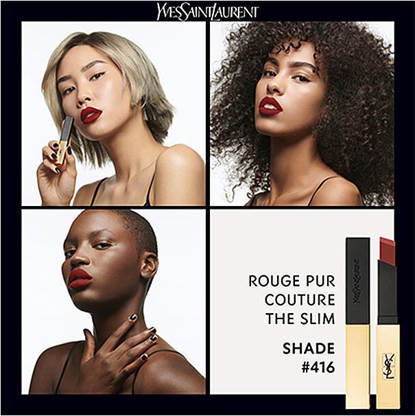 Image du produit Yves Saint Laurent Rouge Pur Couture The Slim Psychedelic Chili 34 (Rouge foncé)
