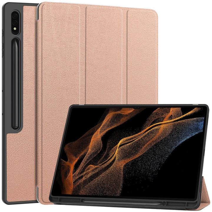 Actual product image Cover-Discount Galaxy Tab S10 Ultra - Smart Case Pencil Holder (Galaxy Tab S10 Ultra)