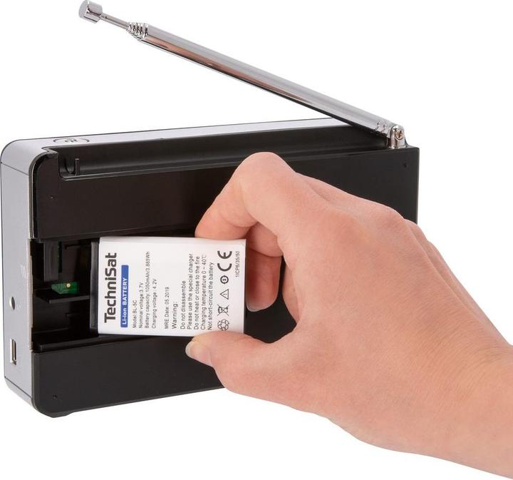 Actual product image TechniSat BL-5C (1 pcs., Device specific, 1050 mAh)