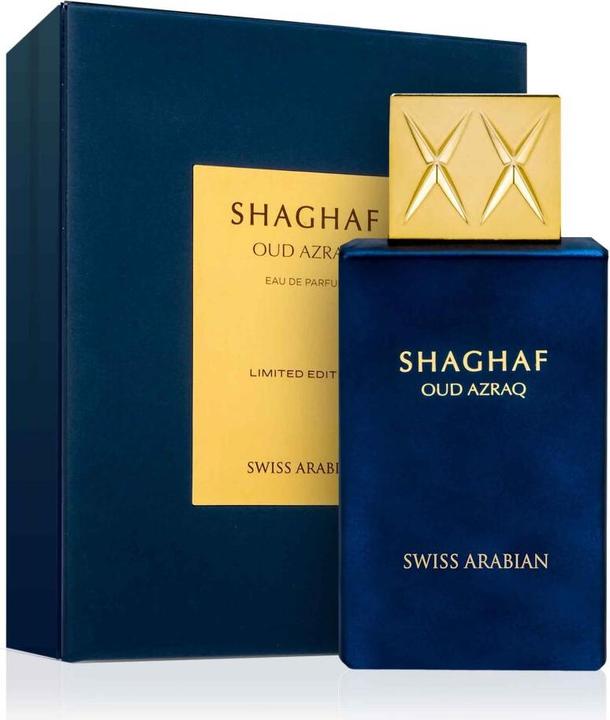 Actual product image Swiss Arabian Shaghaf Oud Azraq (Eau de parfum, 75 ml)